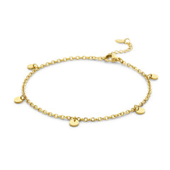 Disc Charm Anklet