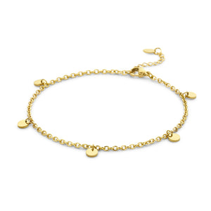 Disc Charm Anklet
