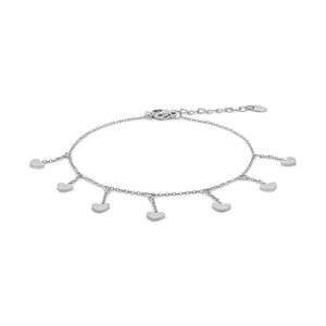 Heart Charm Anklet