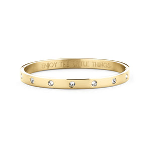 Bangle with crystals