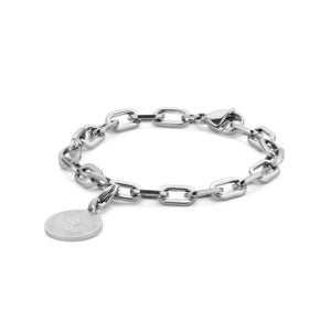 Schakelarmband met kolibrie bedel