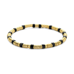 Beaded bracelet with beads