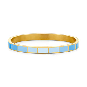 Bangle with enamel