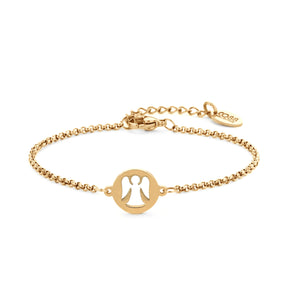 Link bracelet angel