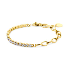 Tennis Bracelet with Cubic Zirconia