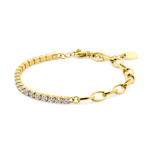Tennis Bracelet with Cubic Zirconia