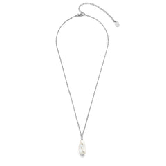 Ketting met barokke parelhanger