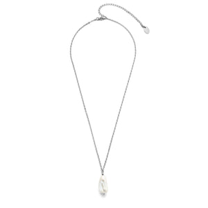 Ketting met barokke parelhanger