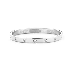 Bangle with crystals