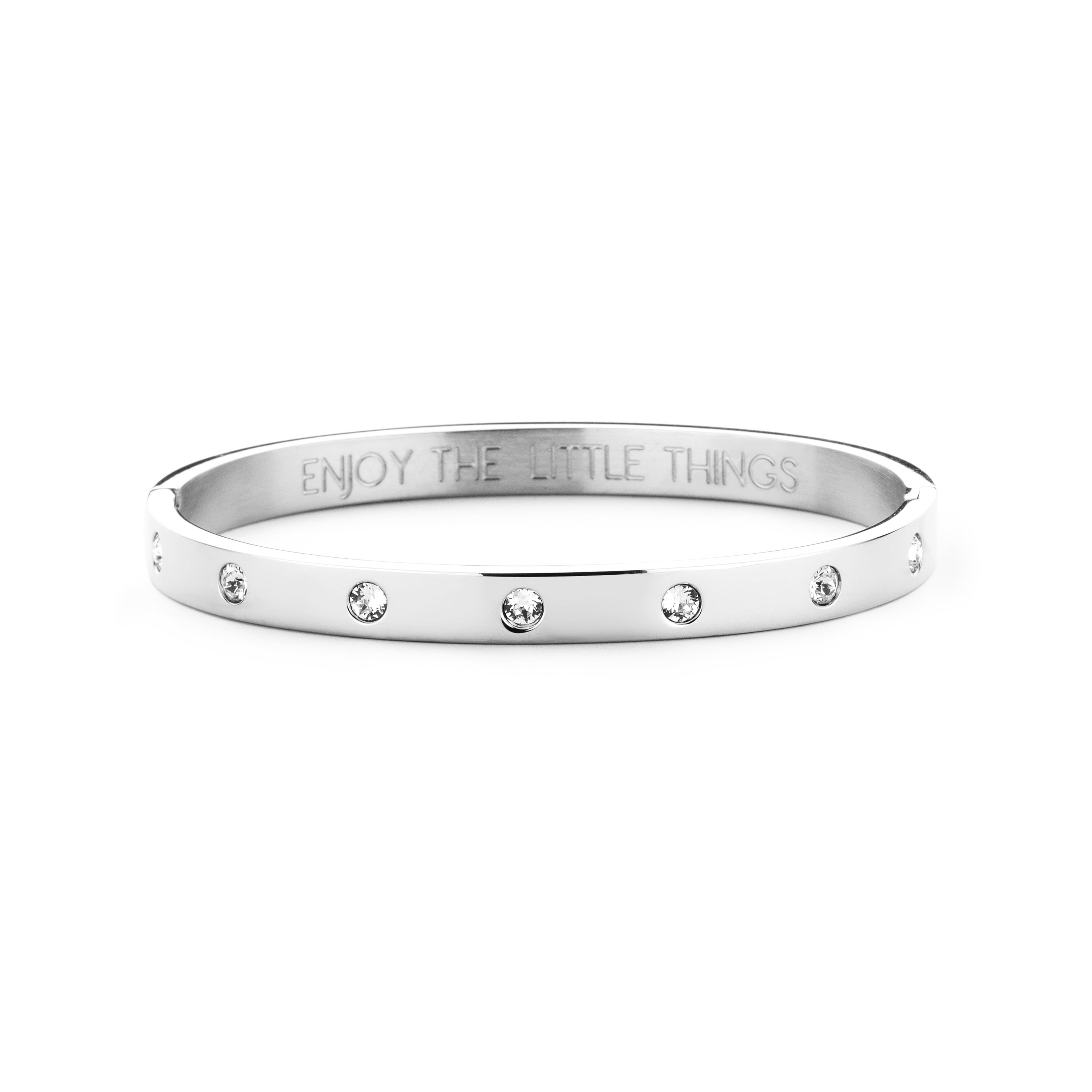 Bangle with crystals