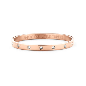 Bangle with crystals