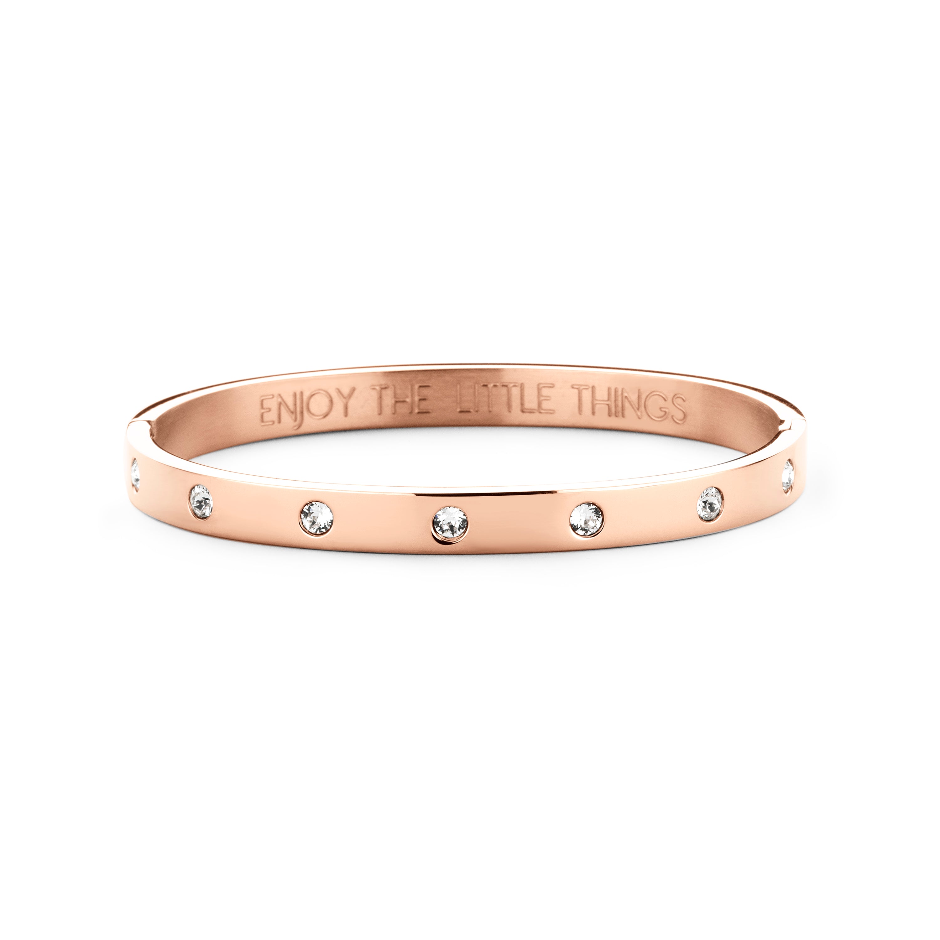 Bangle with crystals
