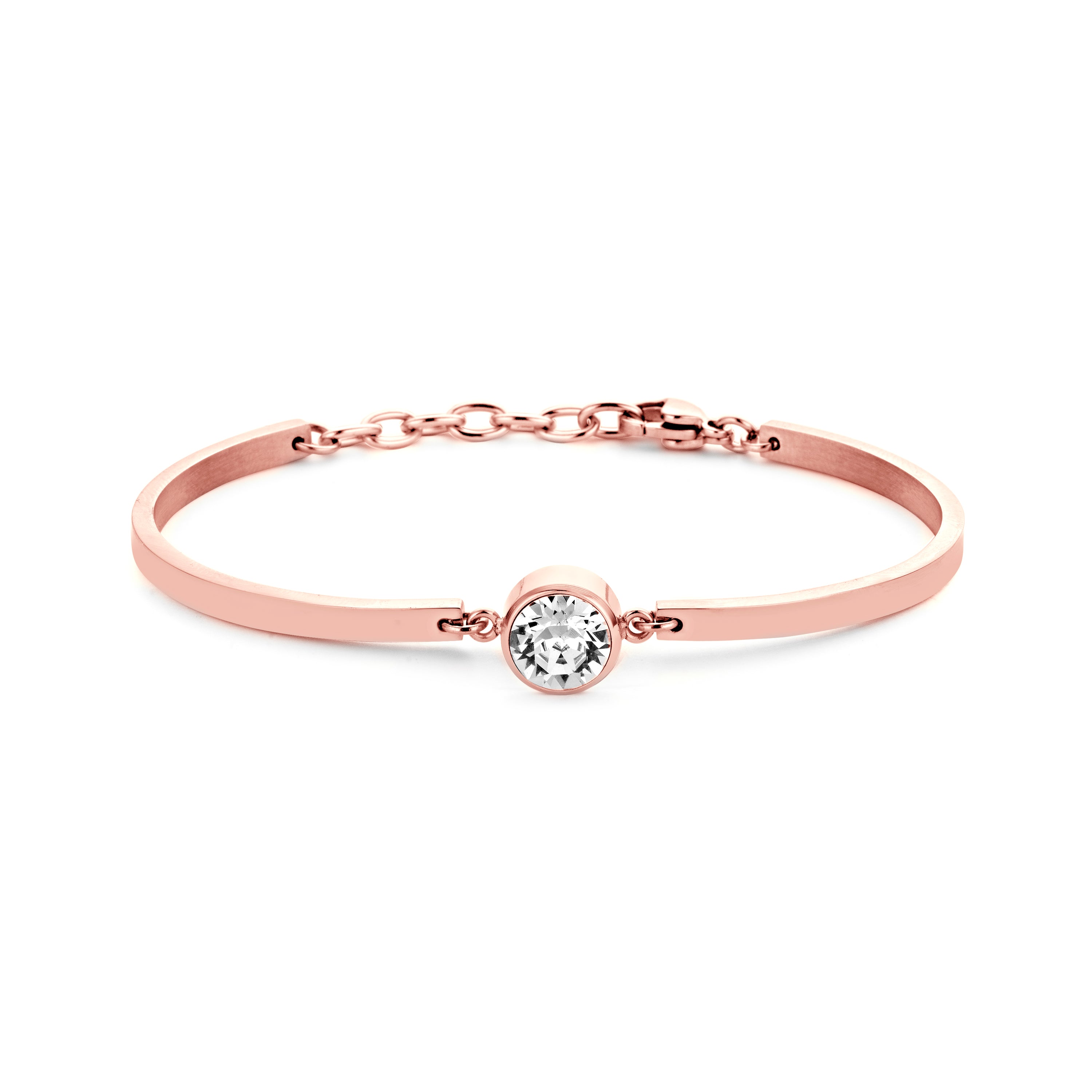 Armband met zirkonia steen