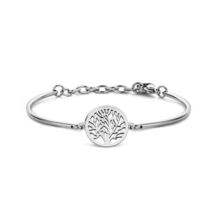 Armband met levensboom bedel