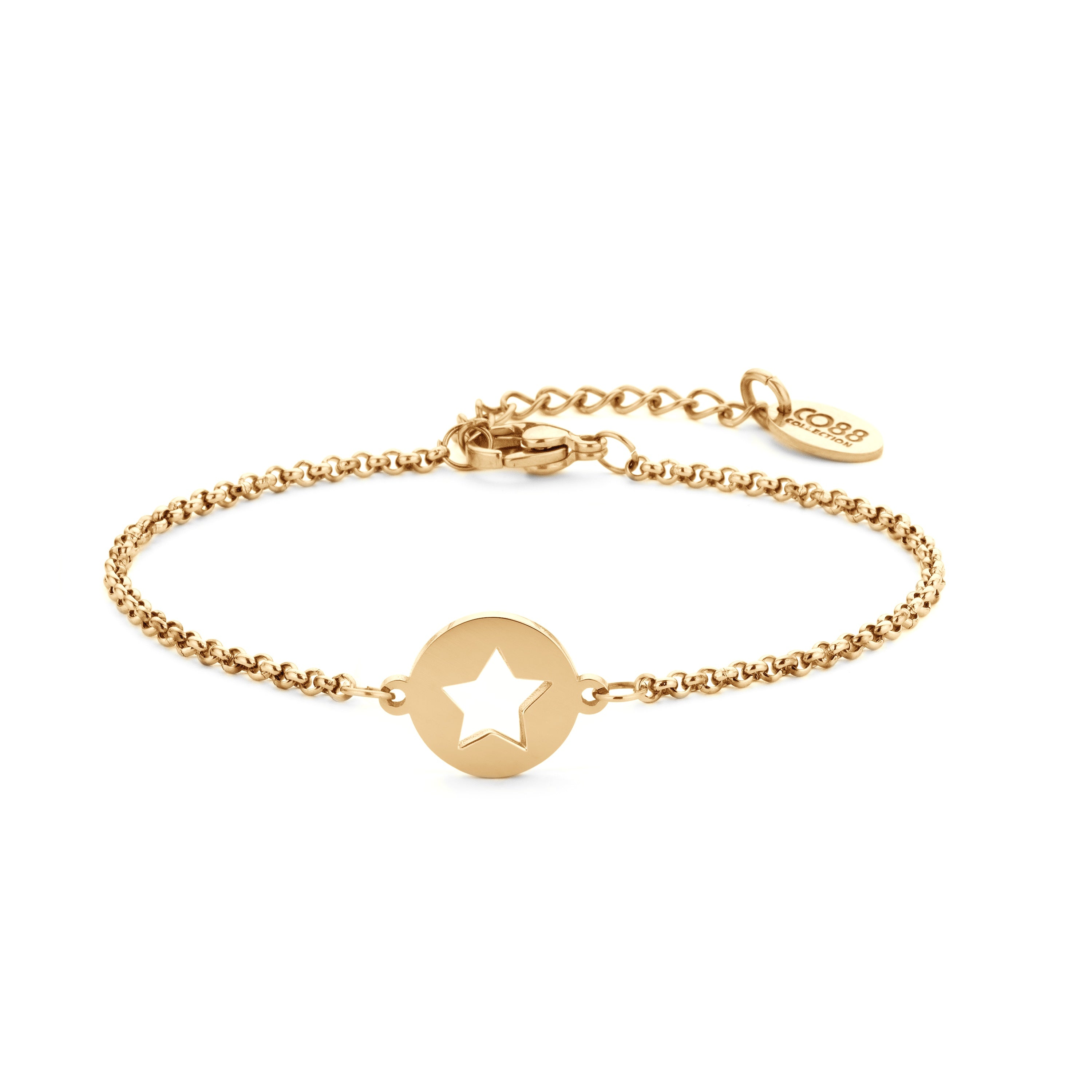 Bracelet with star charm