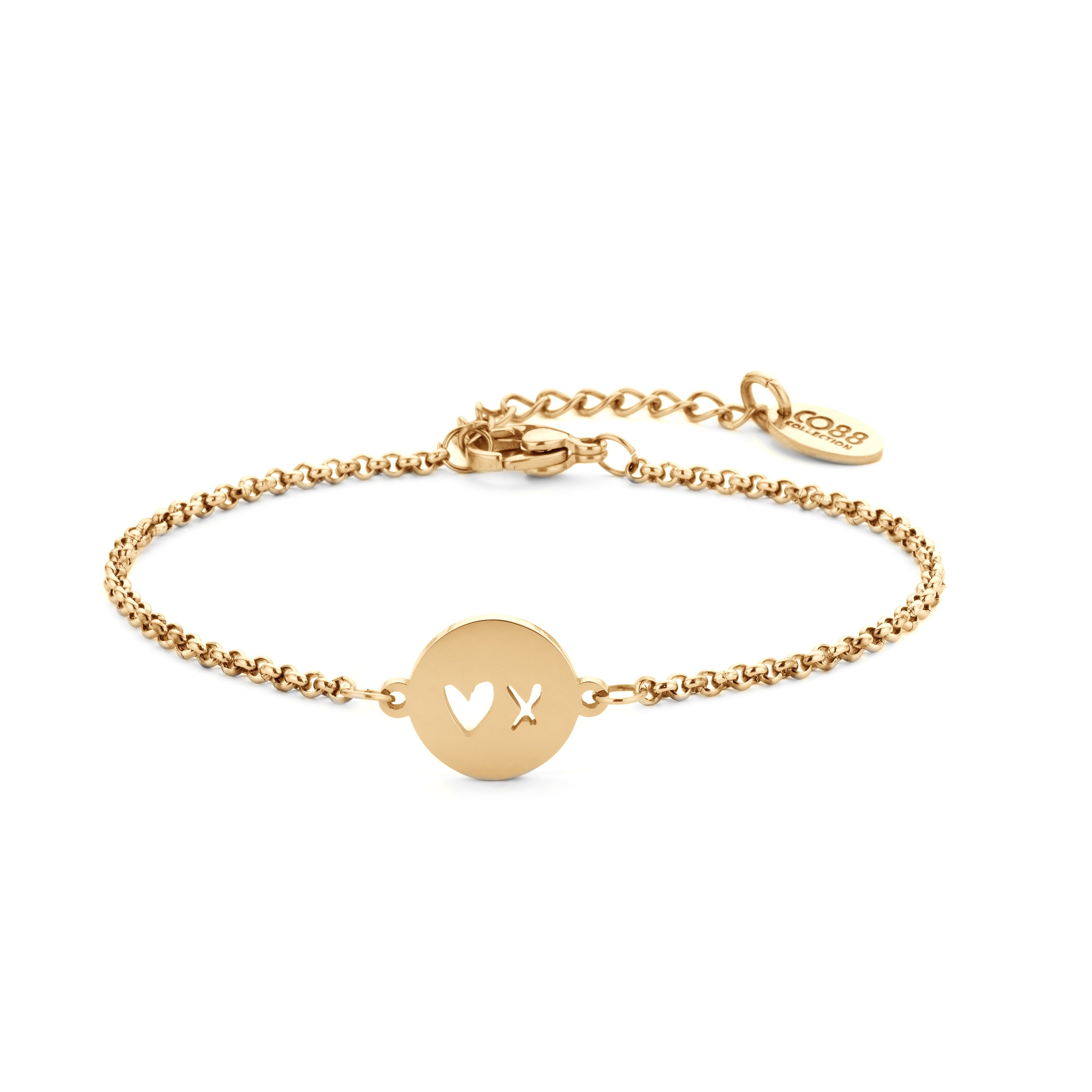 Bracelet with XO charm