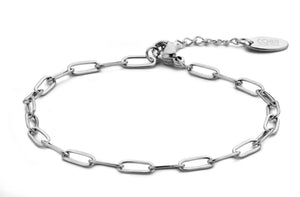 Schakelarmband ovaal