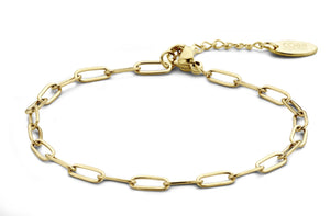 Schakelarmband ovaal
