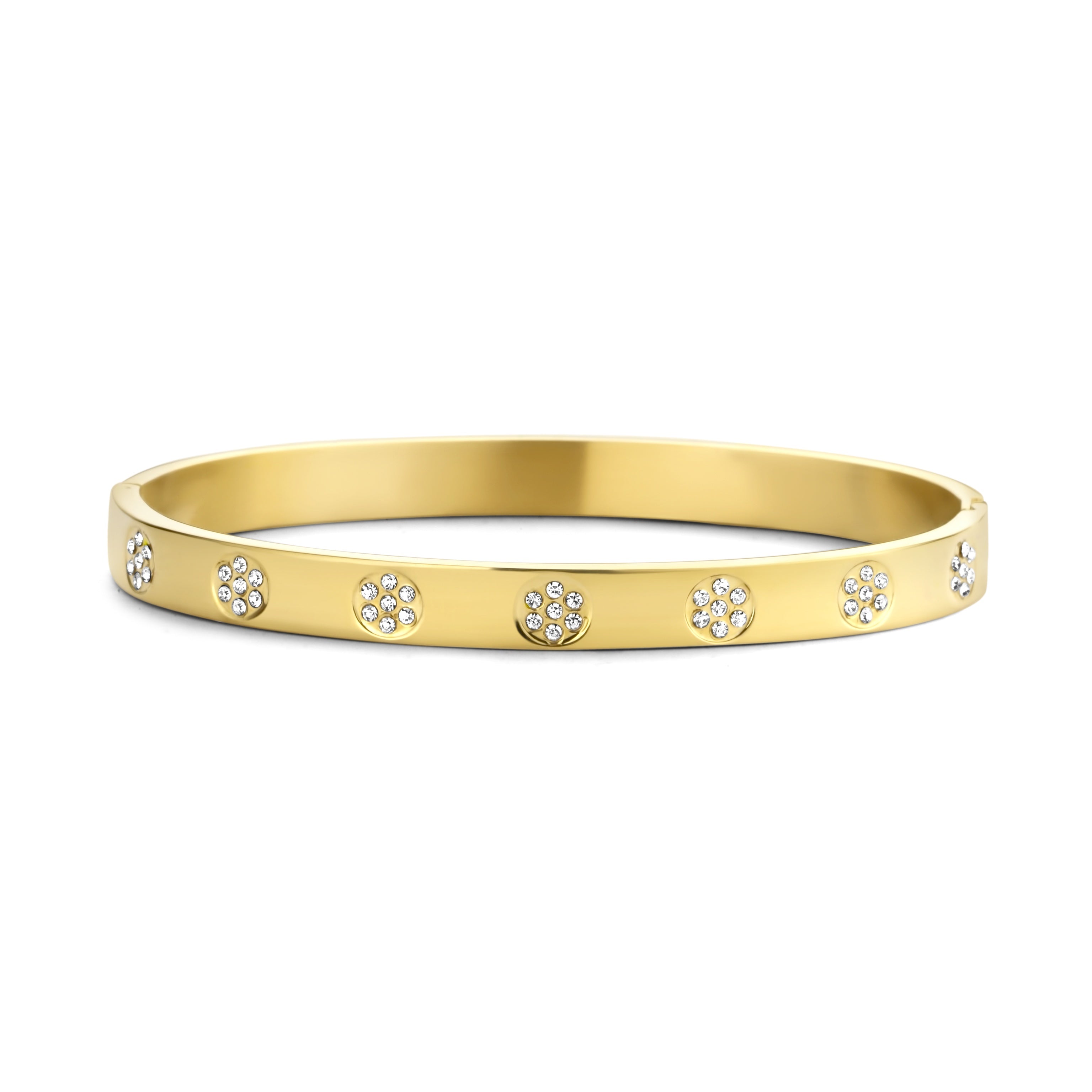 Bangle with stones