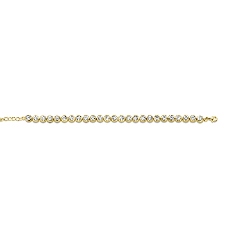 Tennis bracelet round