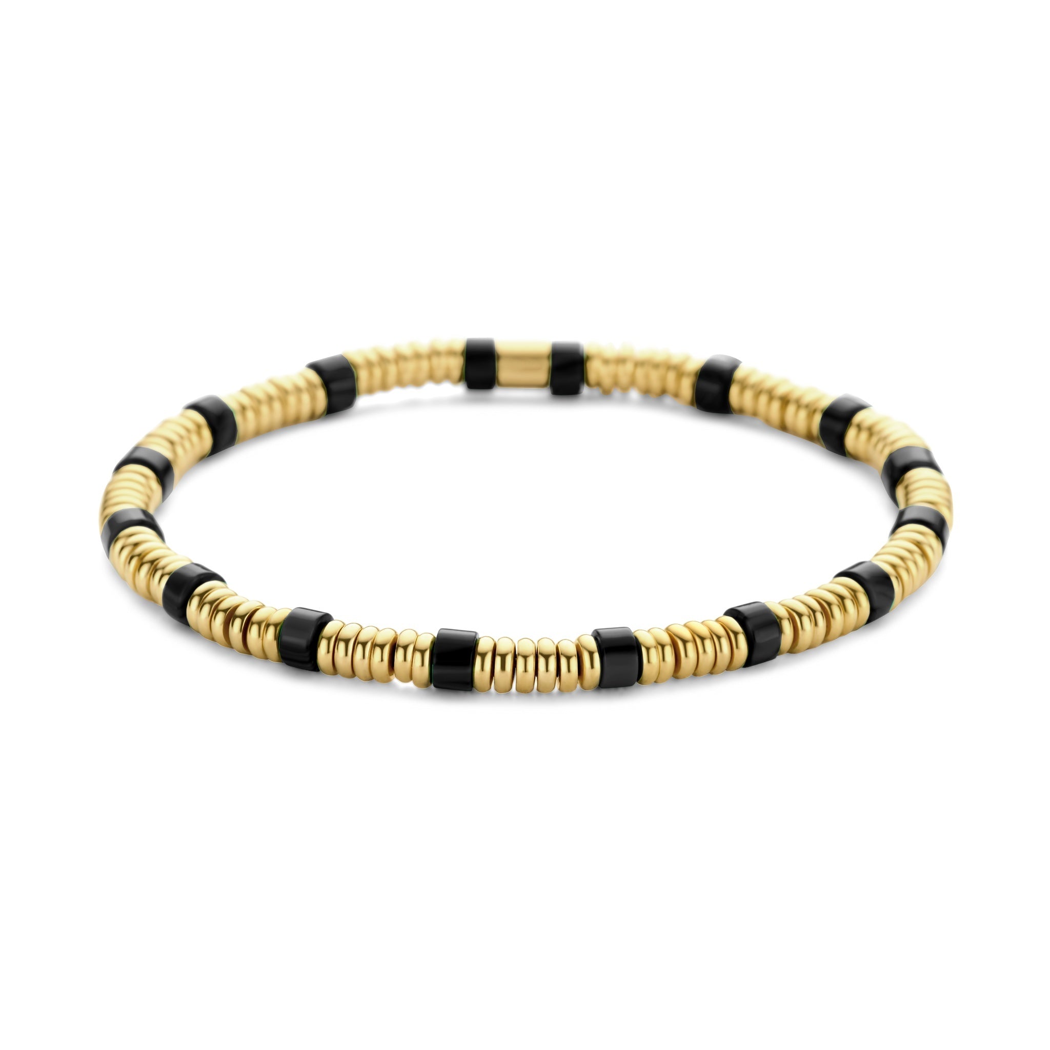 Beaded bracelet with beads