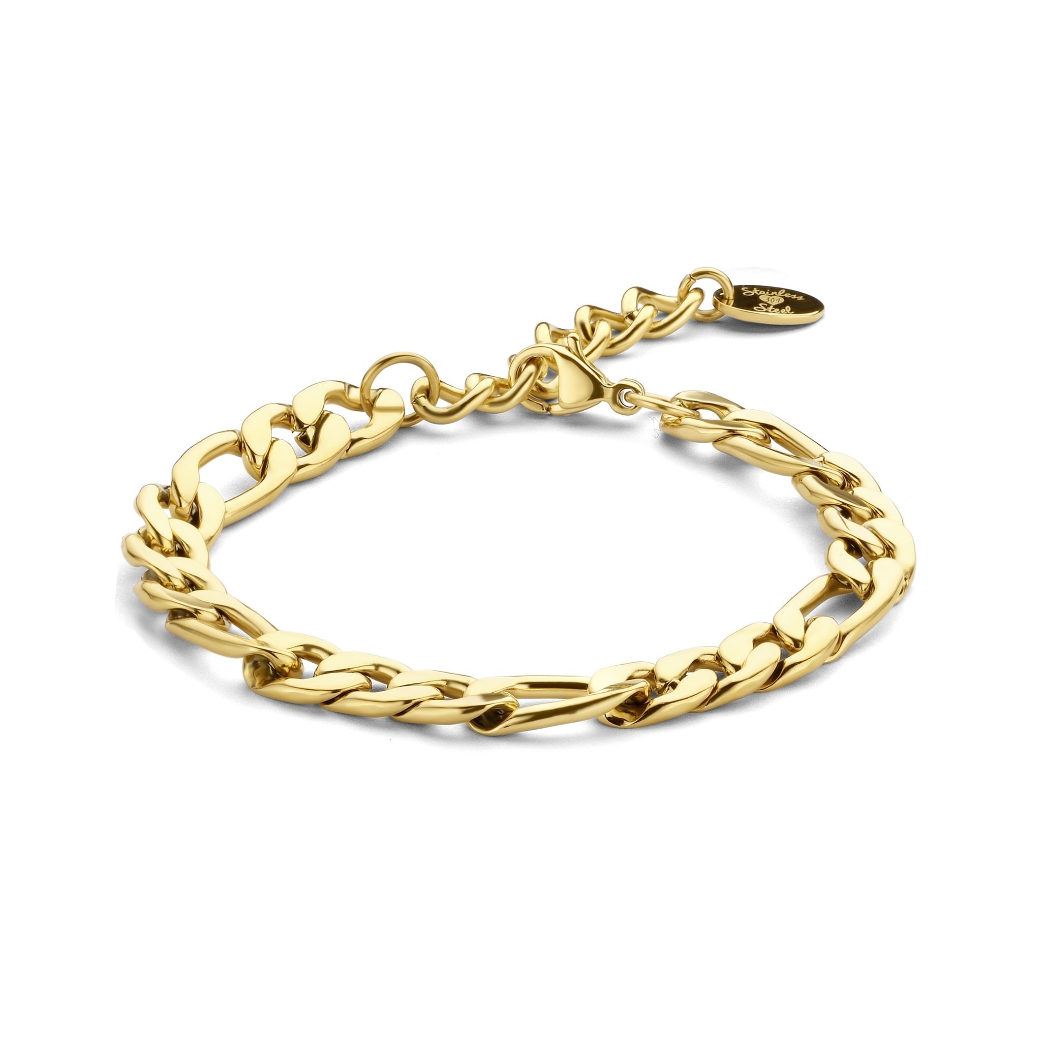 Link bracelet figaro