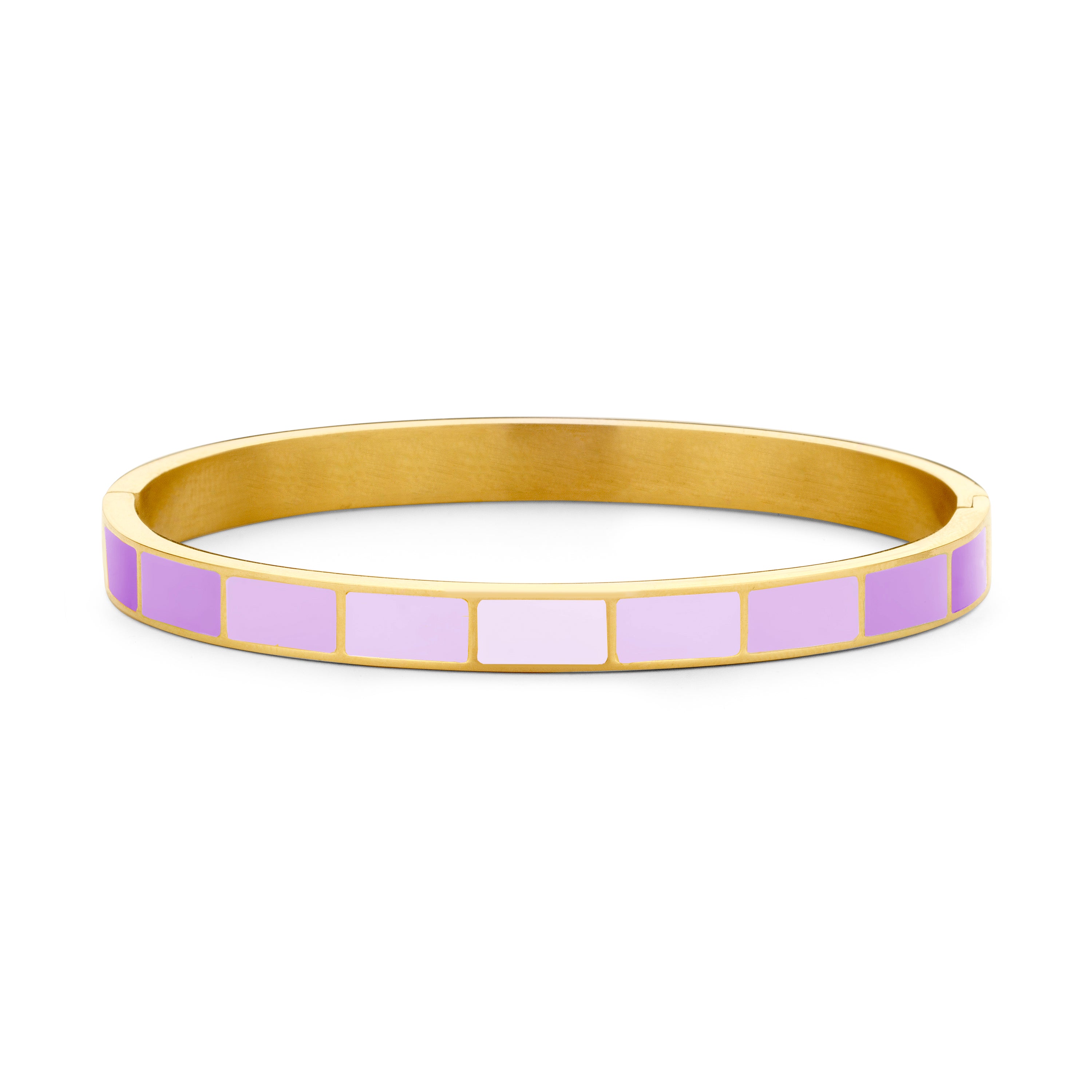 Bangle with enamel