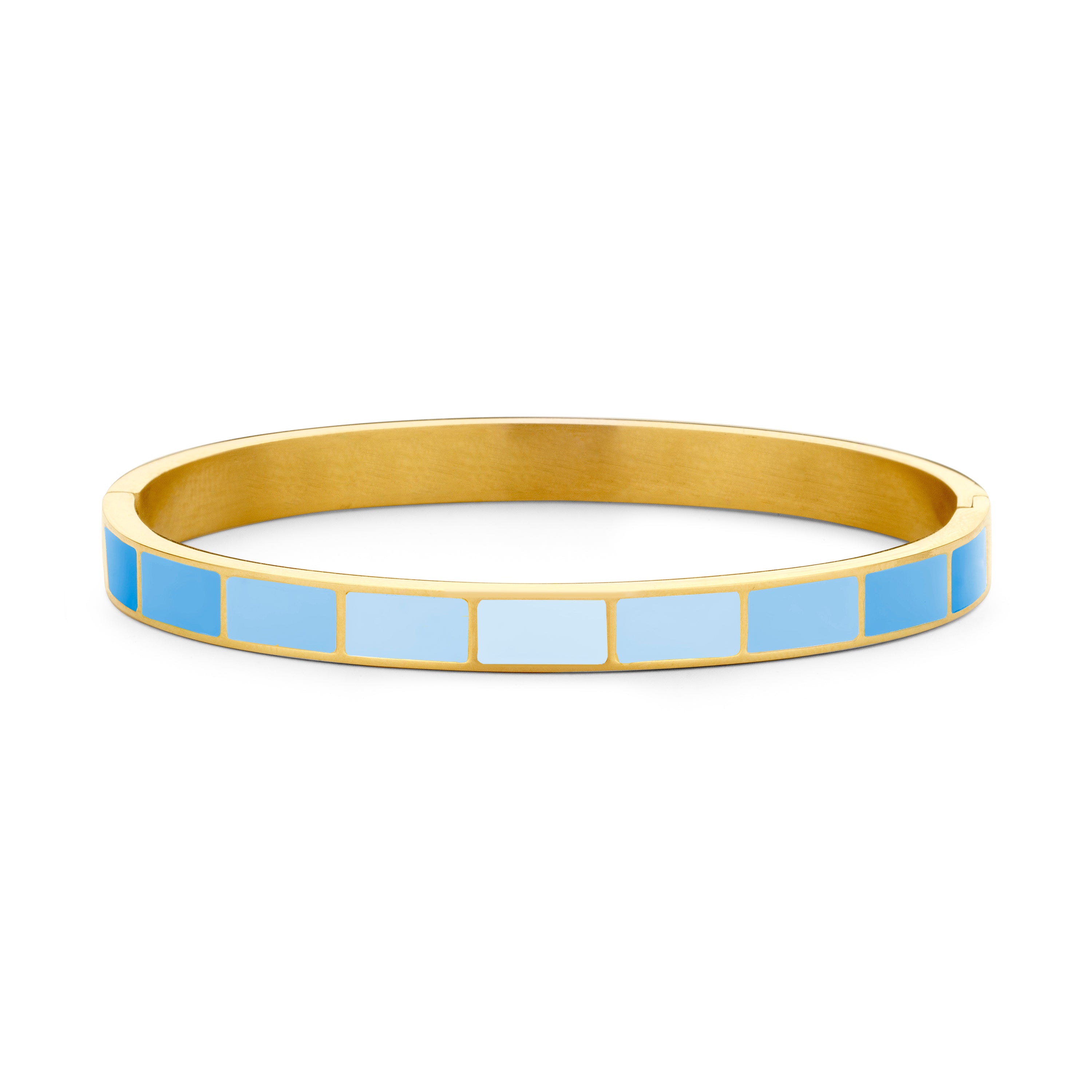 Bangle with enamel