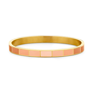 Bangle with enamel