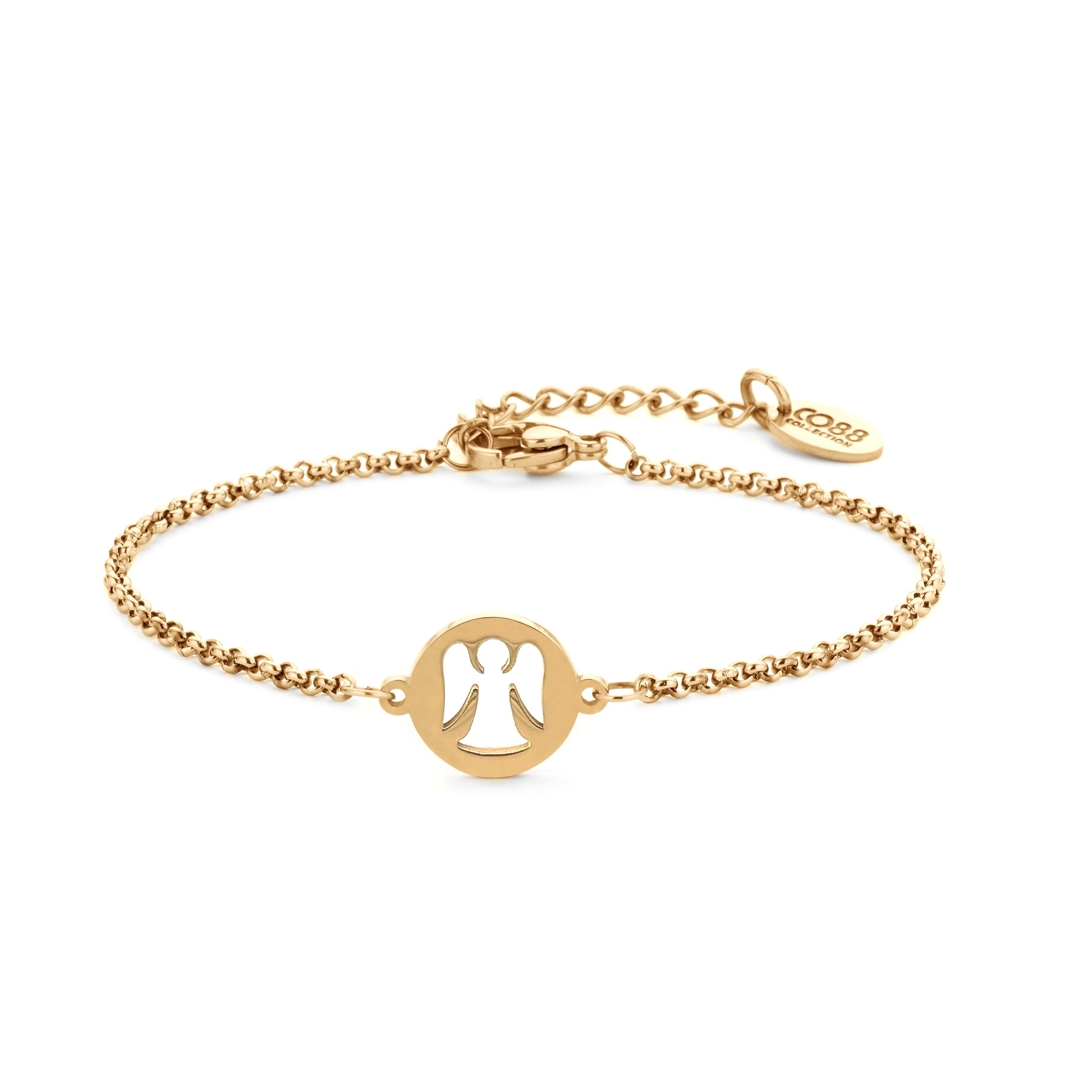 Link bracelet angel