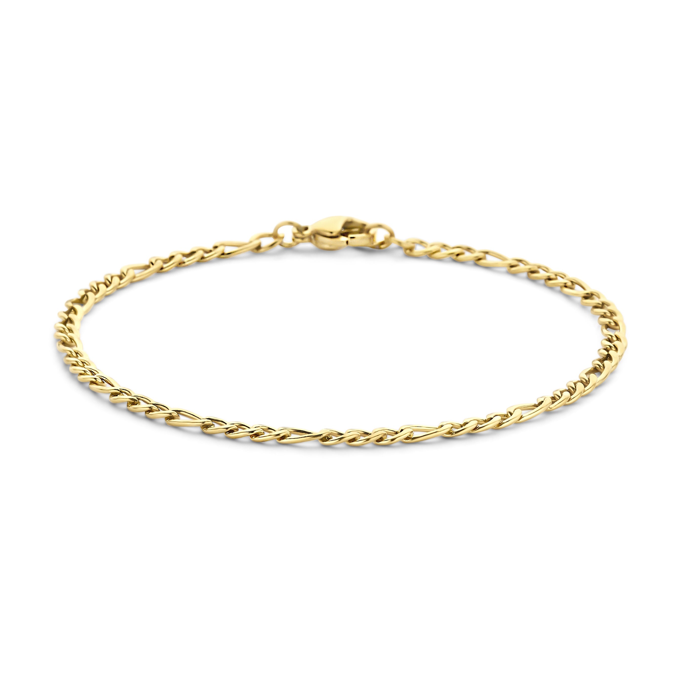 Link bracelet figaro link