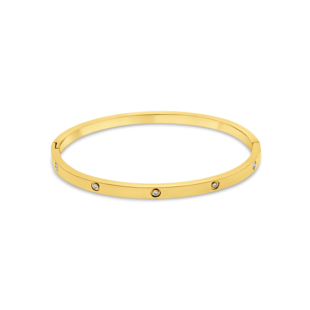 Crystal Bangle Bracelet