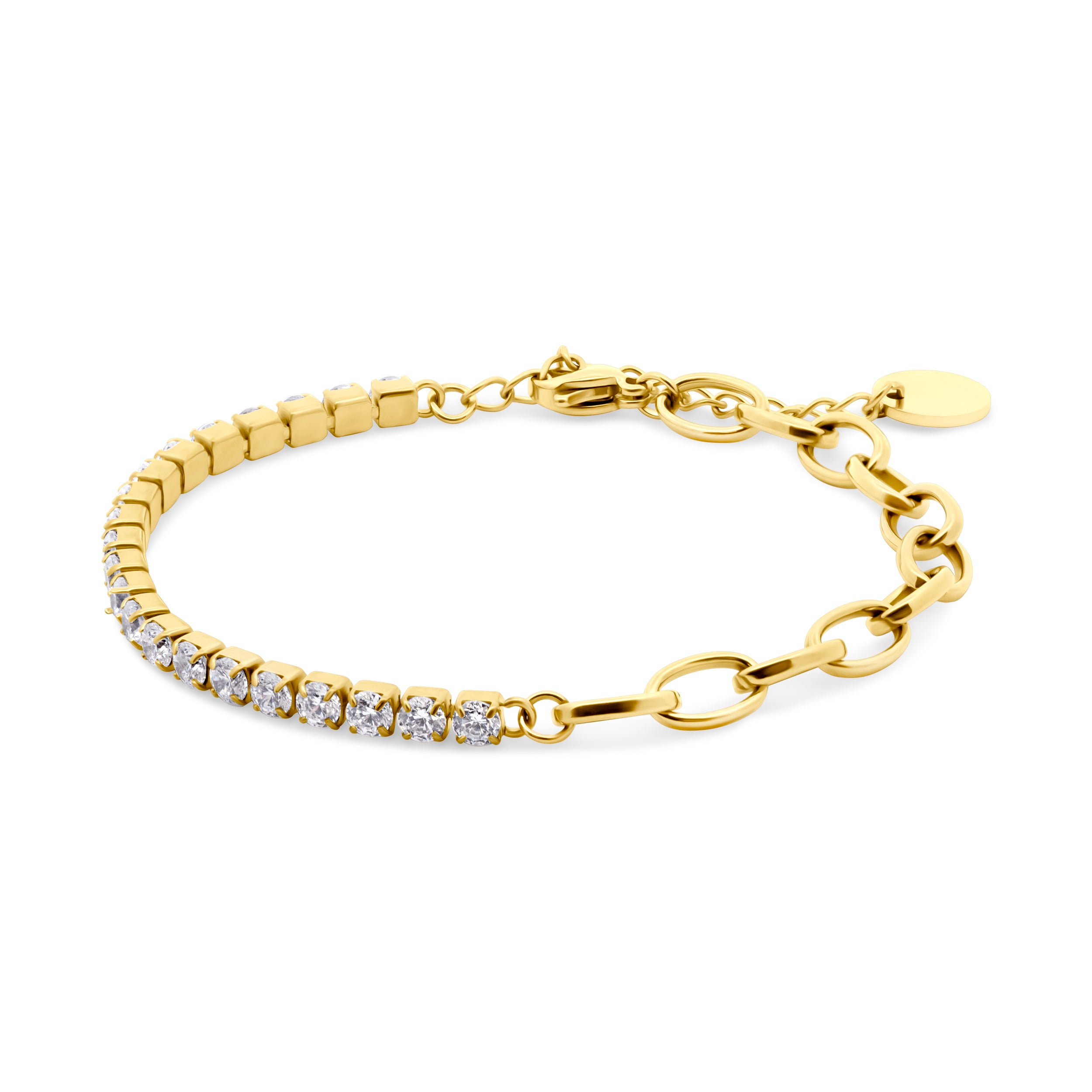 Tennis Bracelet with Cubic Zirconia