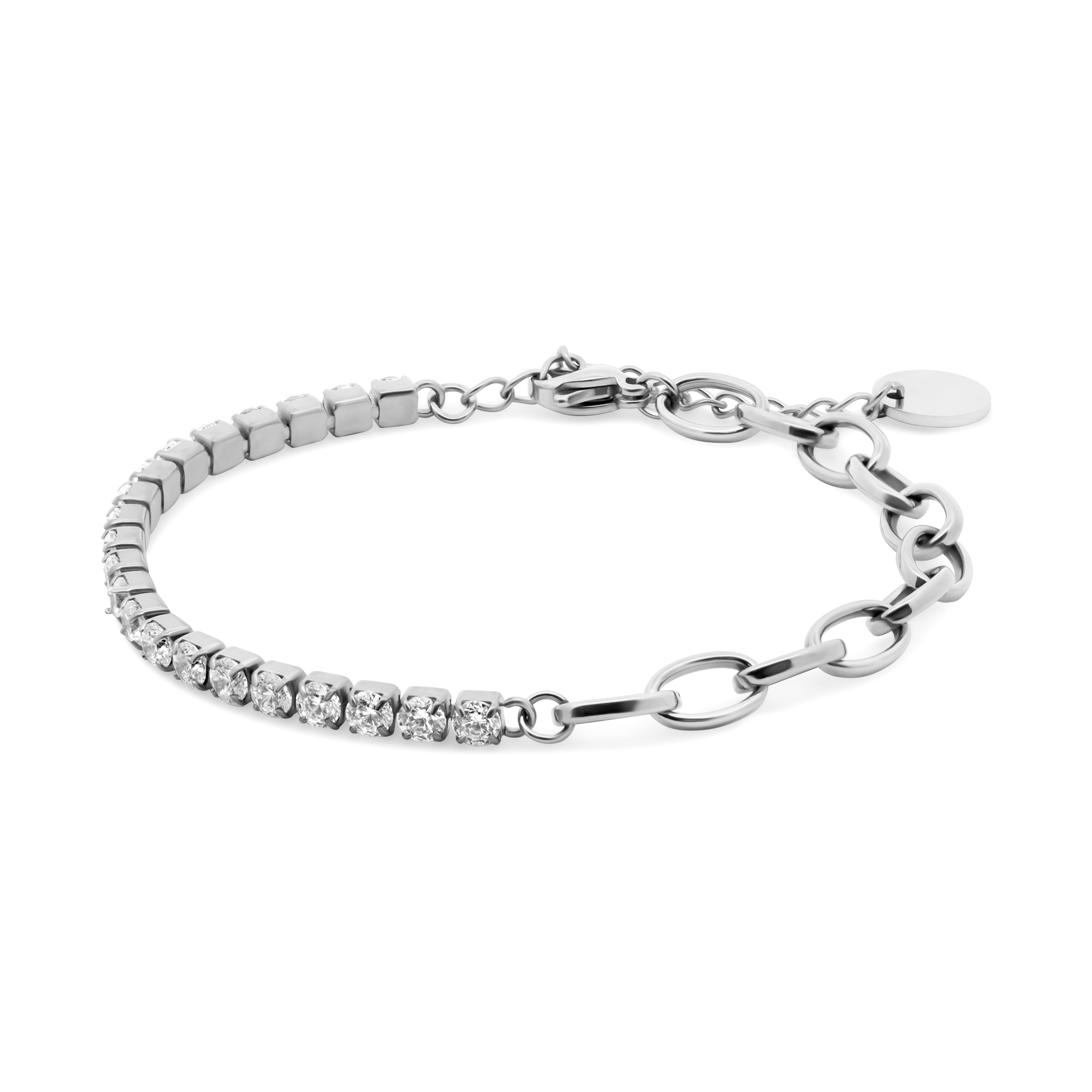 Tennis Bracelet with Cubic Zirconia