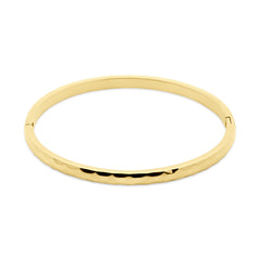 Bangle hammered minimalistic