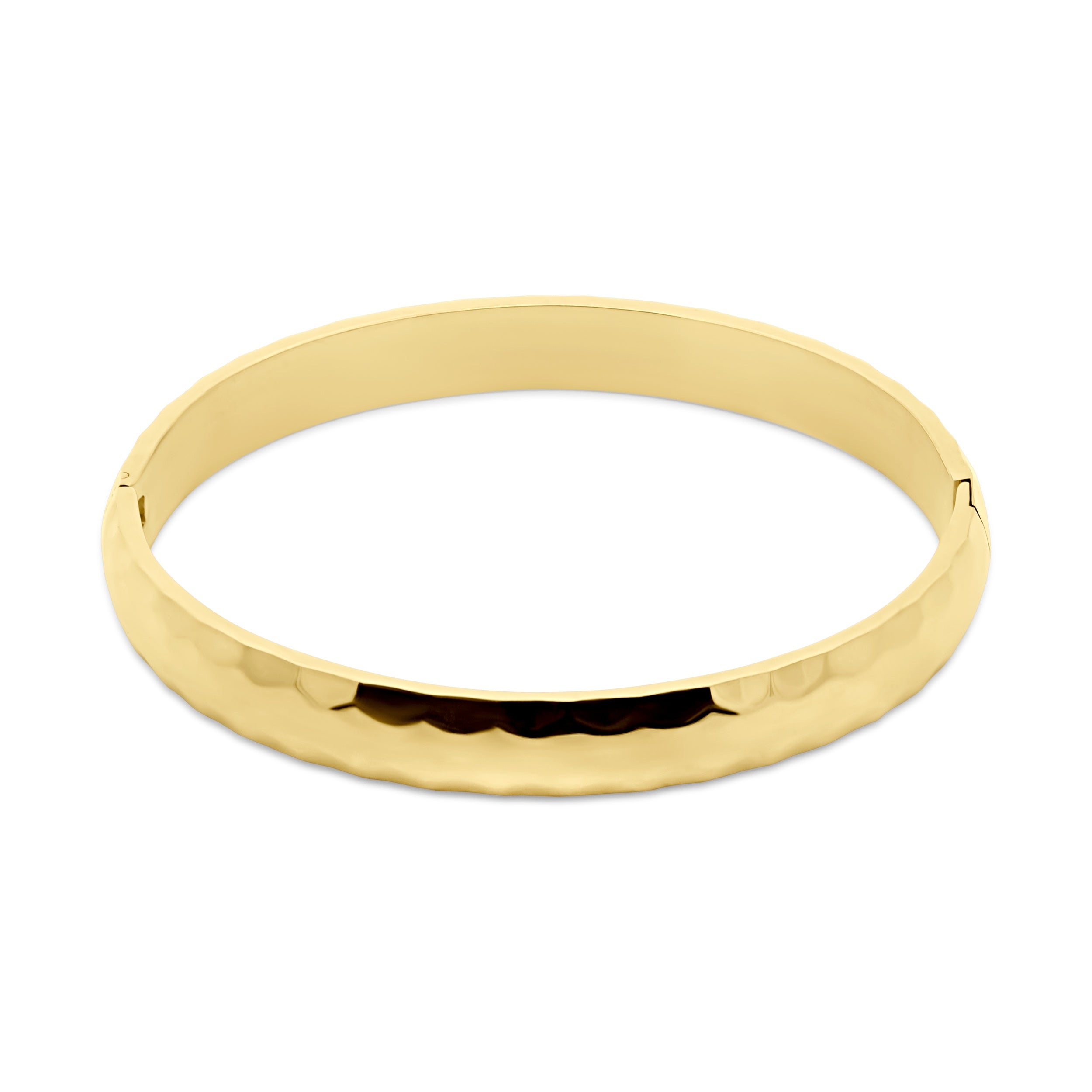 Bangle hammered bold