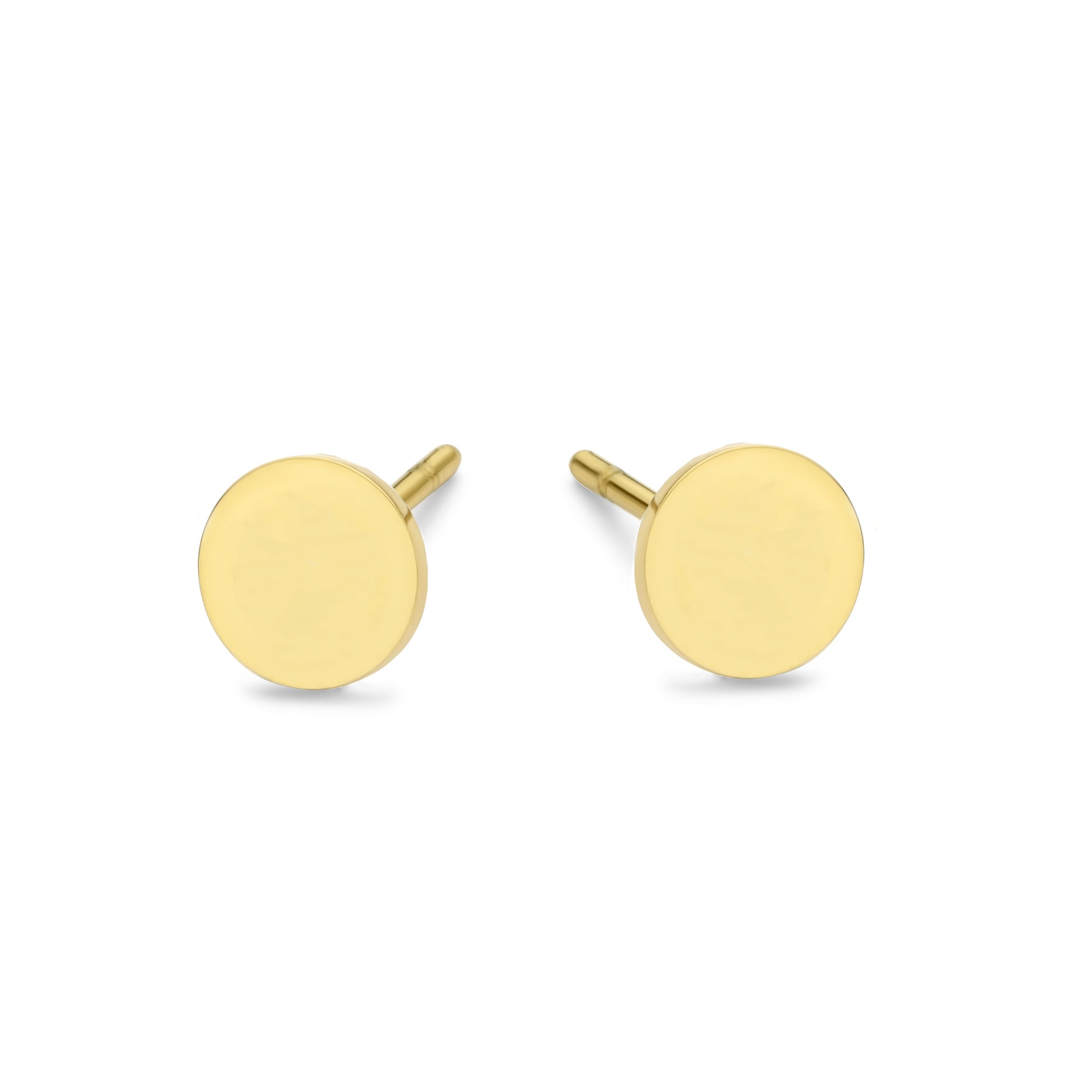 Stud earrings round