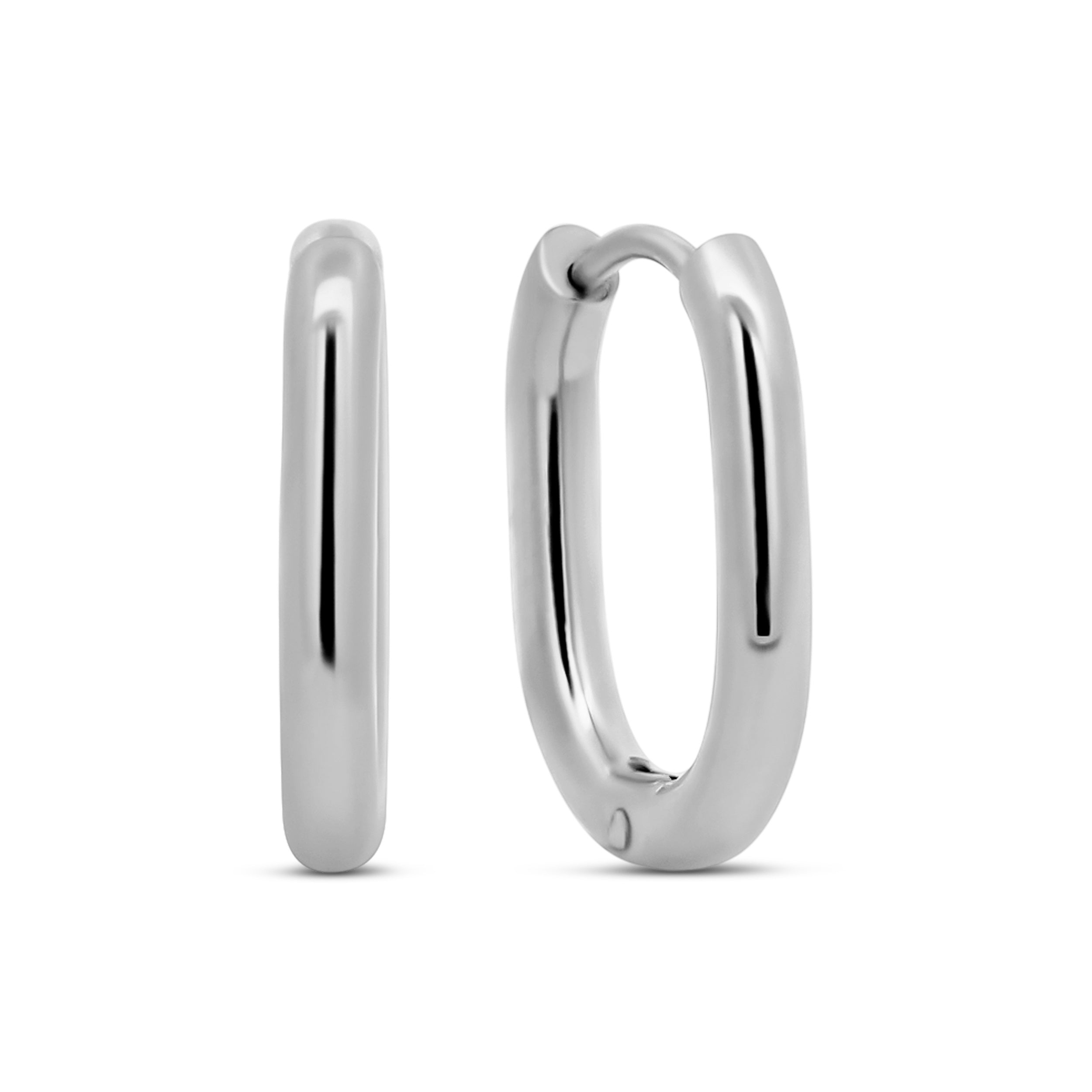 Earrings oval