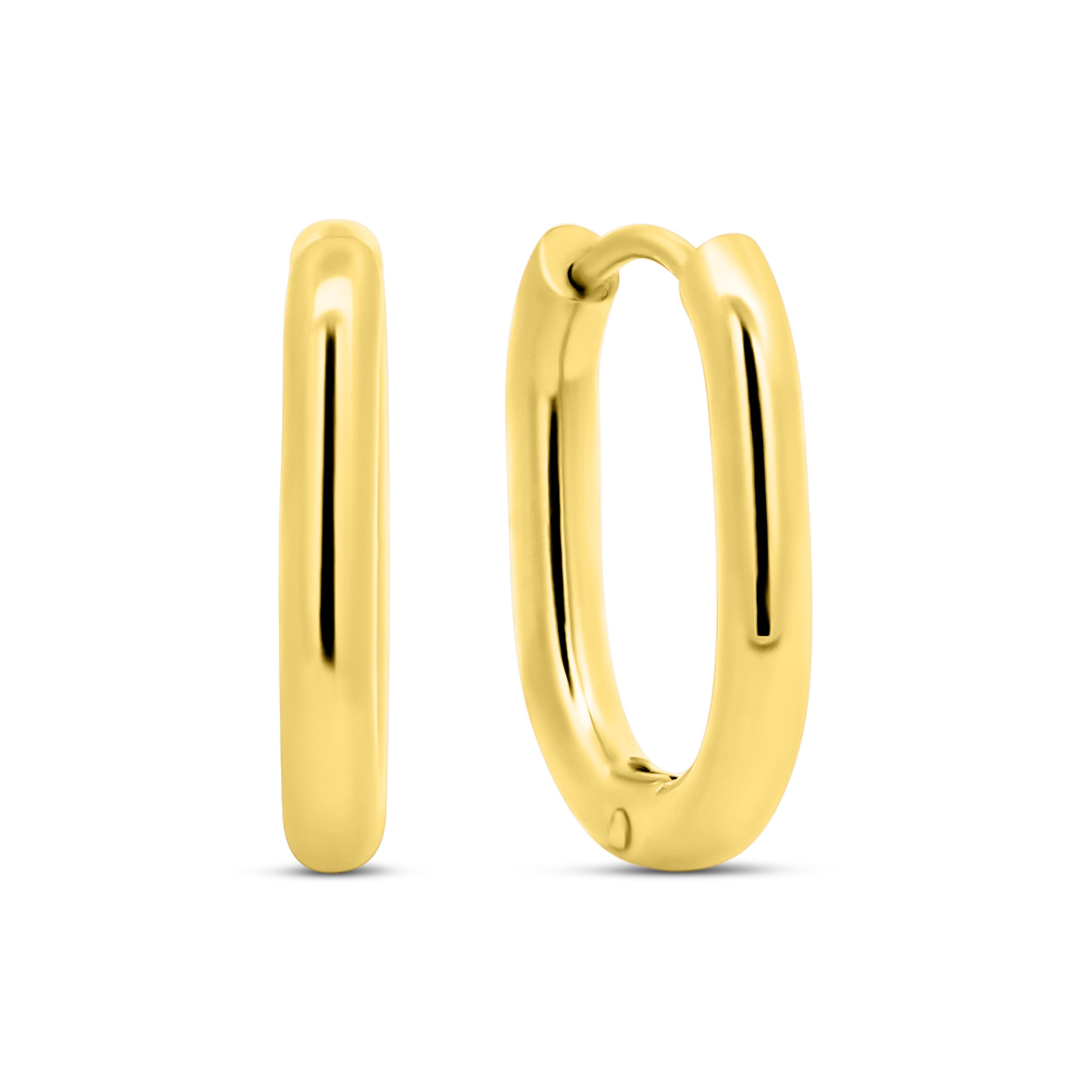 Earrings oval