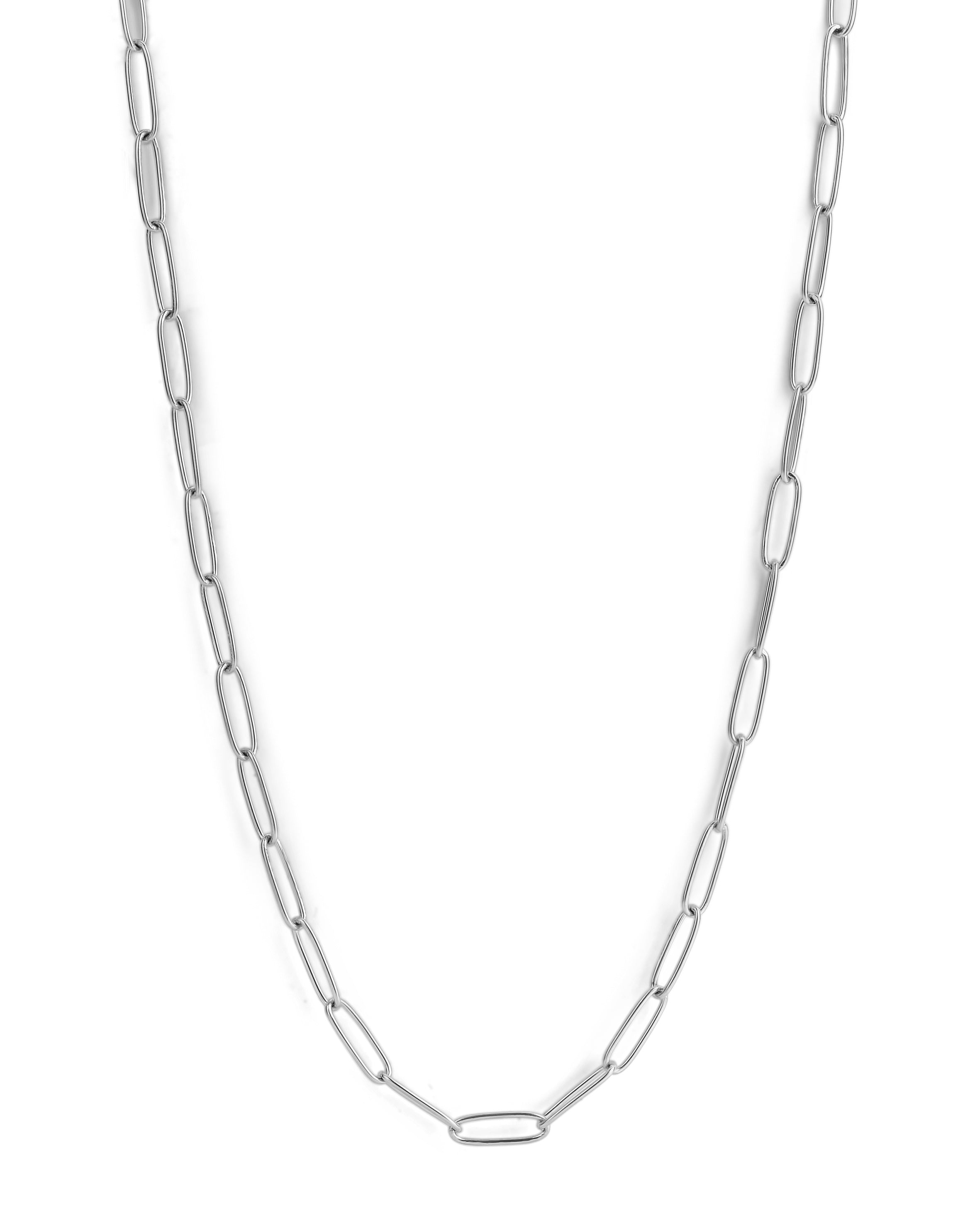 Link necklace oval bold