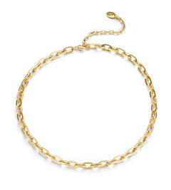 CO88 Collection Necklace Large Links IP Gold Plated