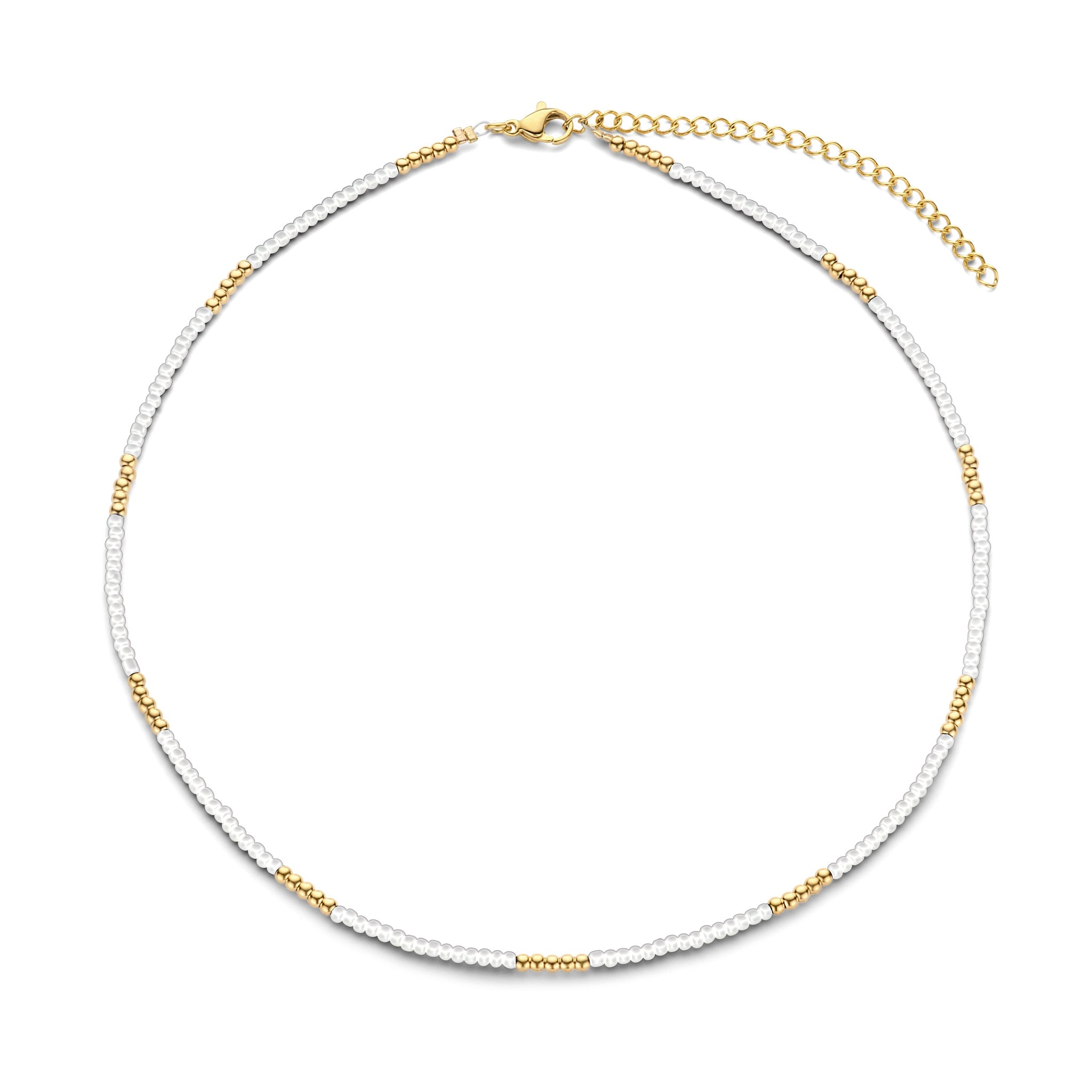 Necklace with beads