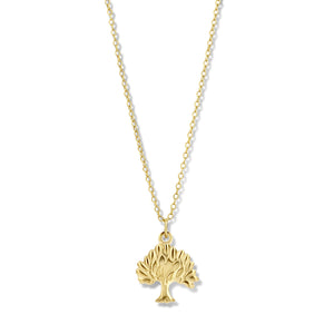 Ketting met levensboom bedel