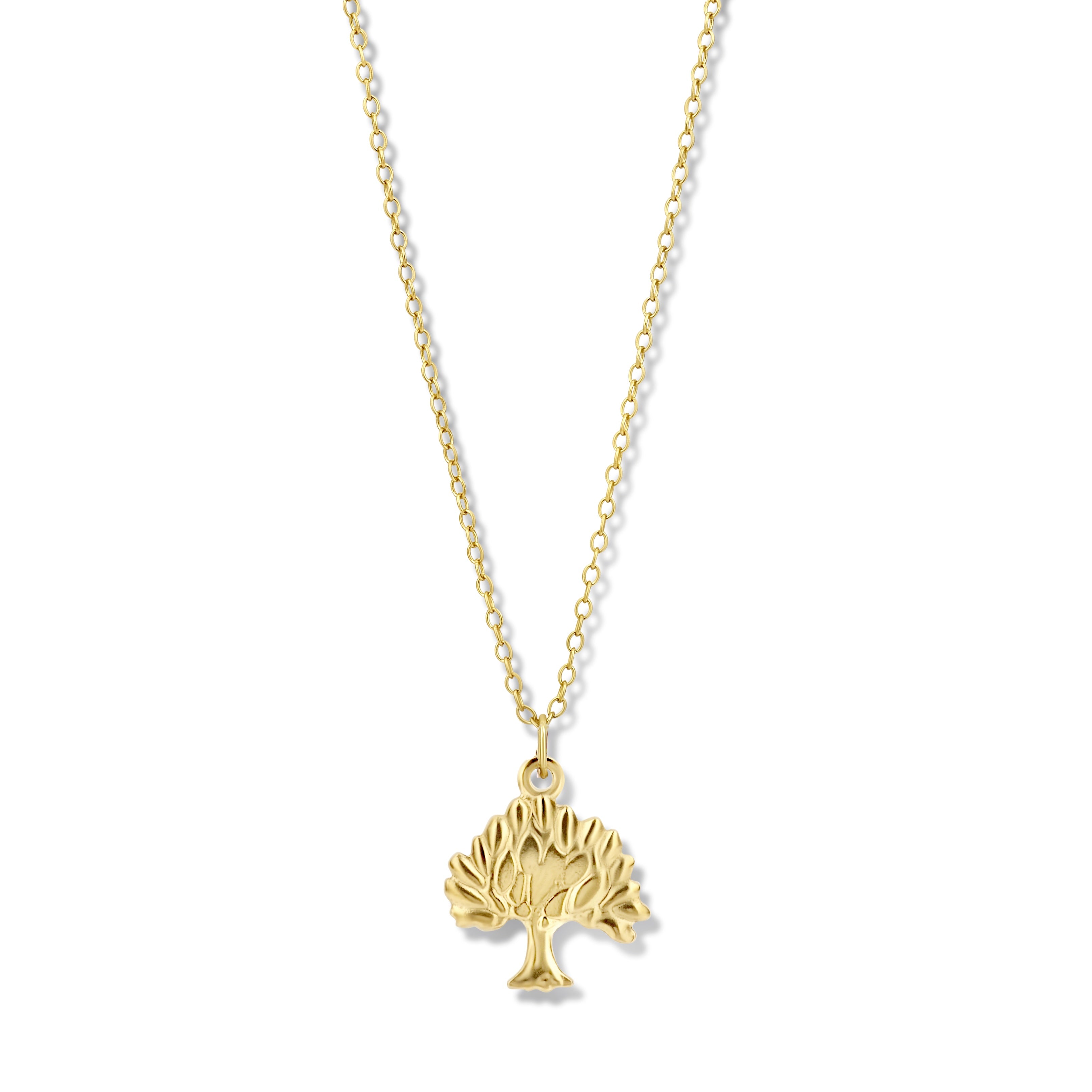 Necklace with tree of life charm