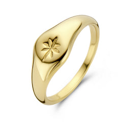 CO88 Collection Star Signet Ring – Stainless Steel